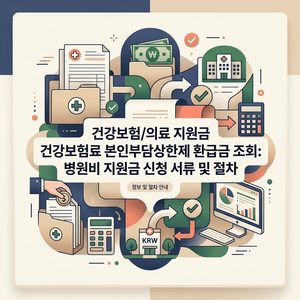 ai thumbnail branding 건강보험의료 지원금건강보험료 본인부담상한제 환급금 조회 병원비 지원금 신청 서류 및 절차 1787281014 1