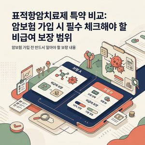 ai thumbnail branding 표적항암치료제 특약 비교 암보험 가입 시 필수 체크해야 할 비급여 보장 범위 1787396390 1