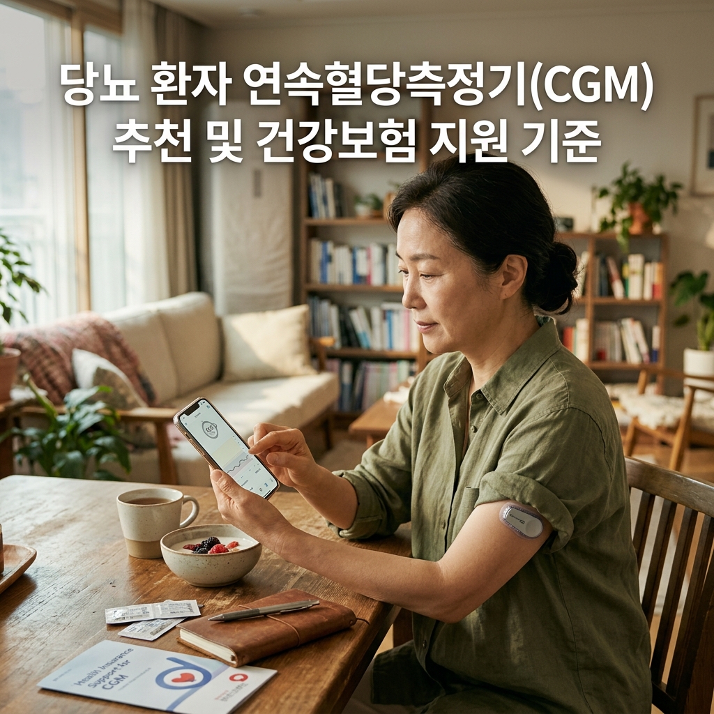 ai thumbnail photography 당뇨 환자 연속혈당측정기CGM 추천 및 건강보험 지원 기준 1787444923 1