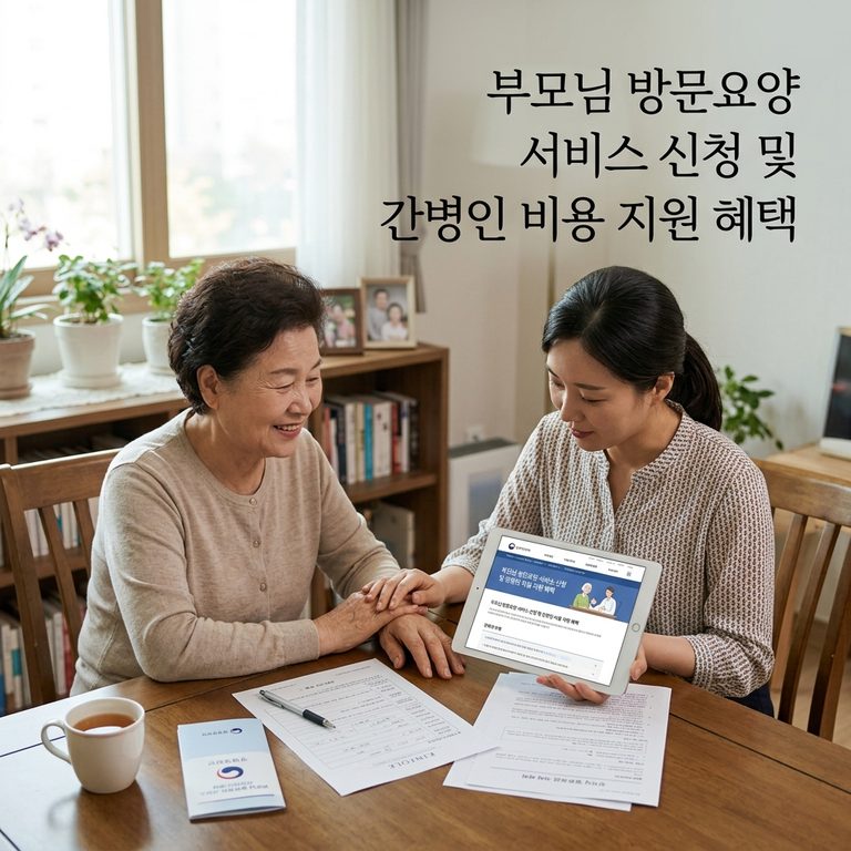 ai thumbnail photography 부모님 방문요양 서비스 신청 및 간병인 비용 지원 혜택 1787443784 1