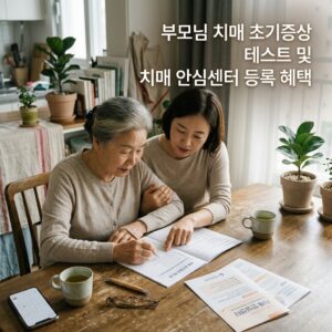ai thumbnail photography 부모님 치매 초기증상 테스트 및 치매 안심센터 등록 혜택 1787447172