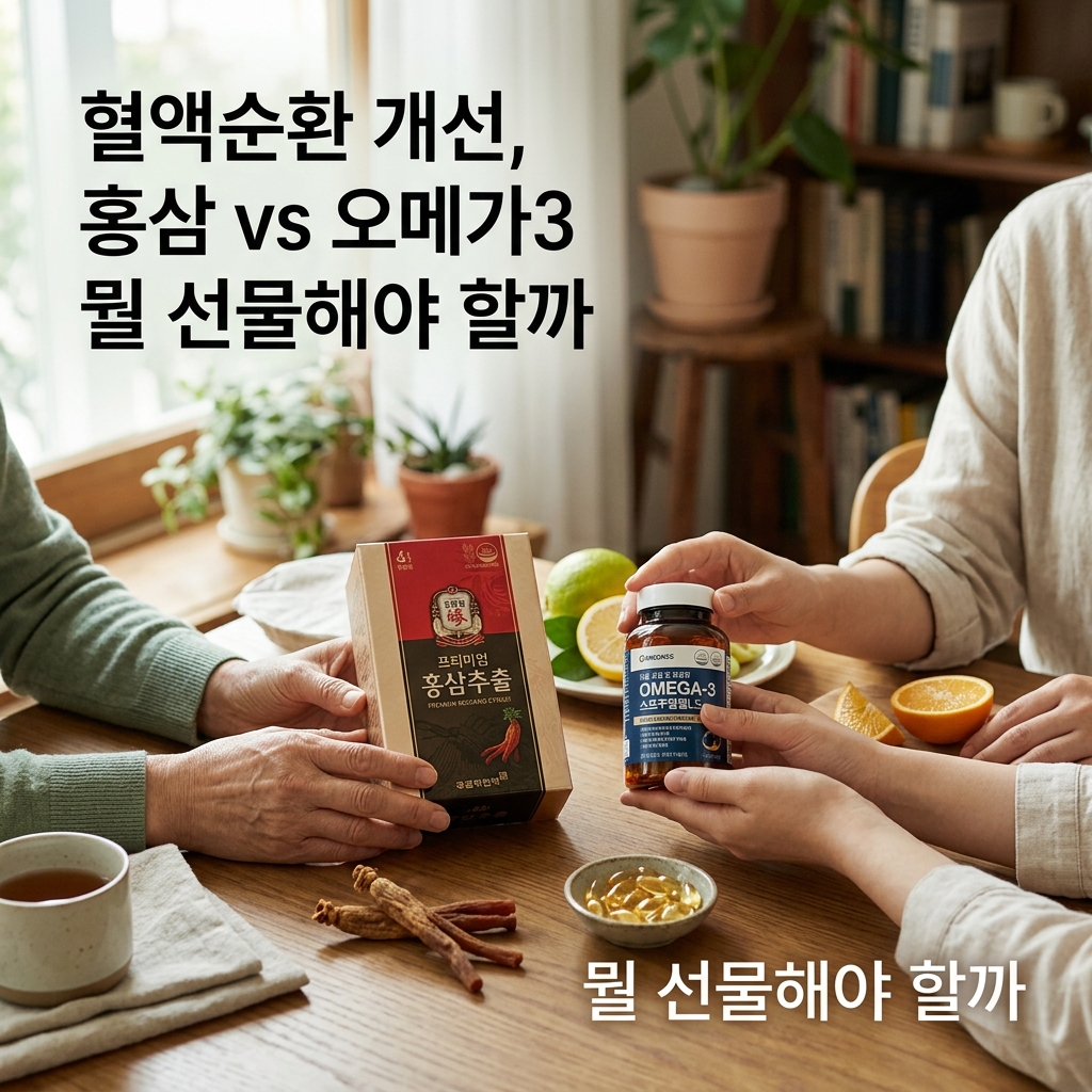 ai thumbnail photography 혈액순환 개선 홍삼 vs 오메가3 뭘 선물해야 할까 1787732170 2