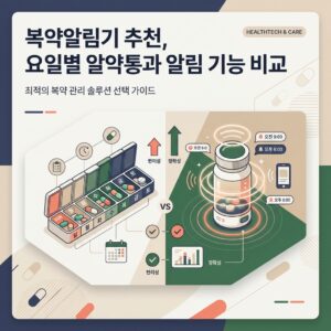 ai thumbnail branding 복약알림기 추천 요일별 알약통과 알림 기능 비교 1789974829