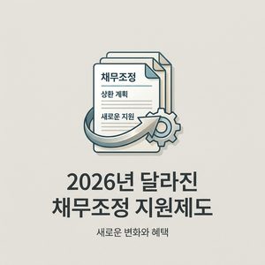 ai thumbnail minimal 2026년 달라진 채무조정 지원제도 1788765697 1
