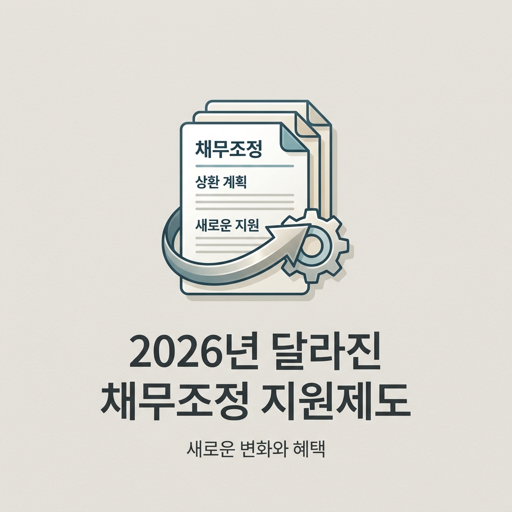 2026년 달라진 채무조정 지원제도 1 ai thumbnail minimal 2026년 달라진 채무조정 지원제도 1788765697 1
