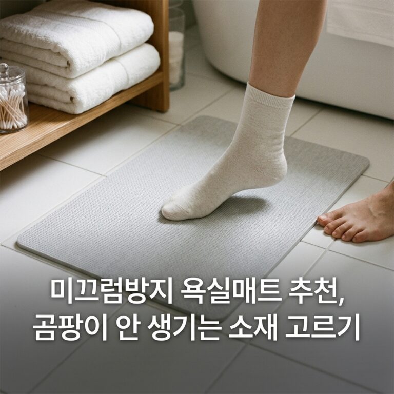 ai thumbnail photography 미끄럼방지 욕실매트 추천 곰팡이 안 생기는 소재 고르기 1789264990
